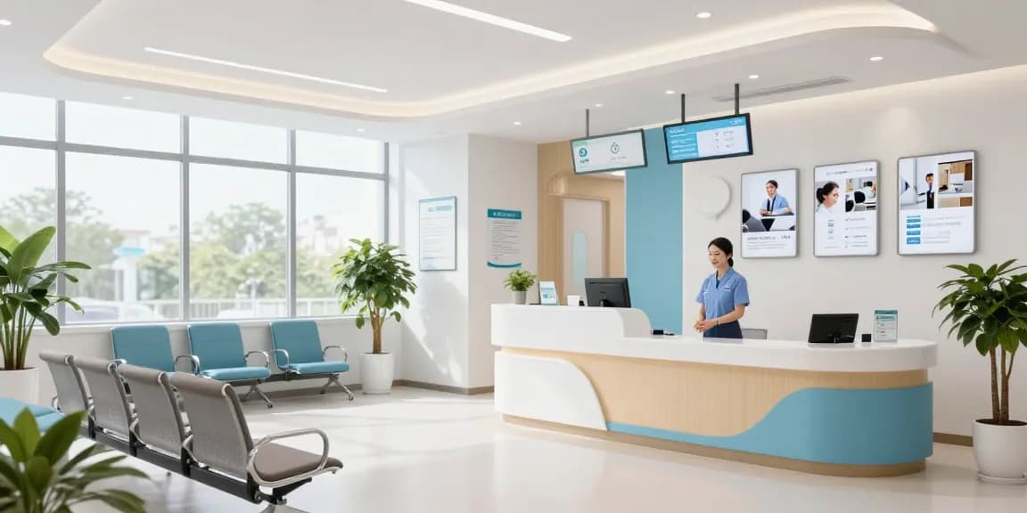 Private psychiatric assessment at a modern health clinic, showcasing compassionate patient care and professional consultation.