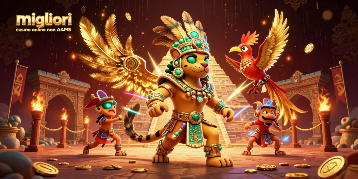 I migliori casino online non AAMS presentano un'atmosfera vivace con personaggi affascinanti e elementi di gioco avvincenti.