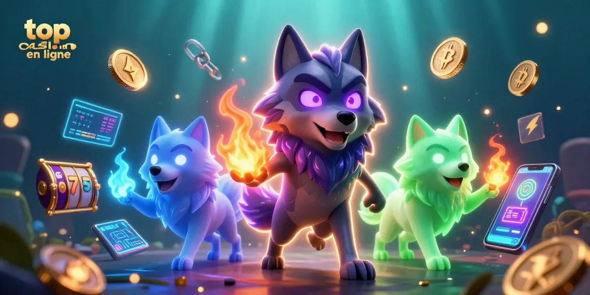 Gagnez avec top casino en ligne grâce aux jeux captivants entourés de loups fantomatiques.