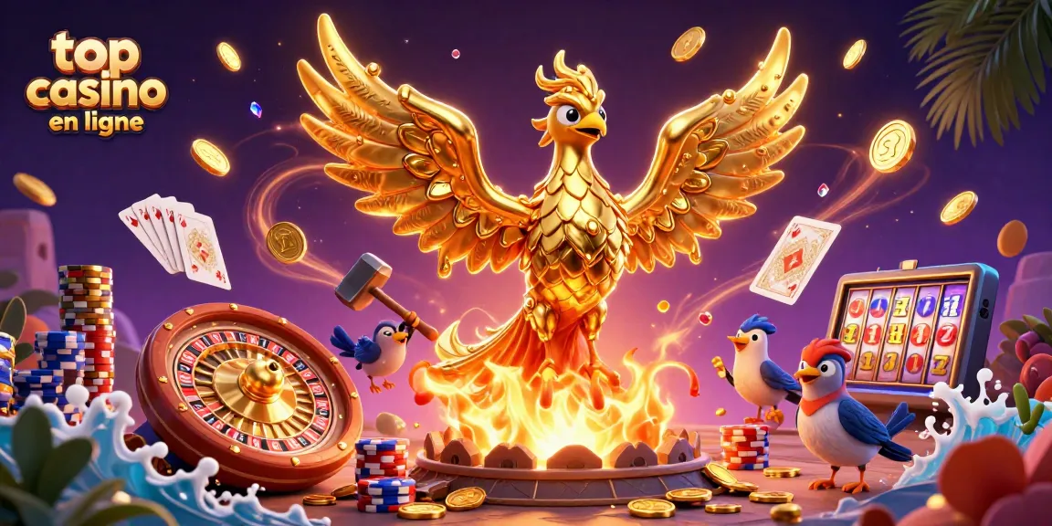 Découvrez les meilleurs casinos en ligne avec des pièces dorées et des symboles captivants.