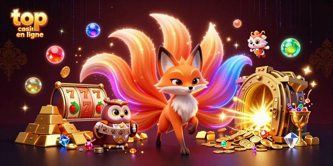 Visualisez un monde captivant de jeux où le top casino en ligne offre des trésors scintillants et des personnages animés.
