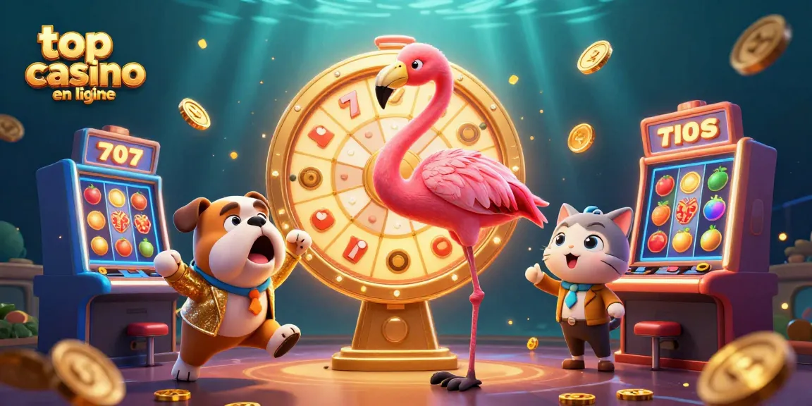Gagnez gros avec top casino en ligne grâce à un hôte de jeu animé et des machines à sous.
