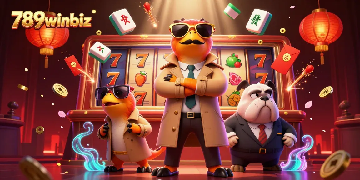 Experience exciting games at 789winbiz with vibrant gaming elements and captivating 3D characters.