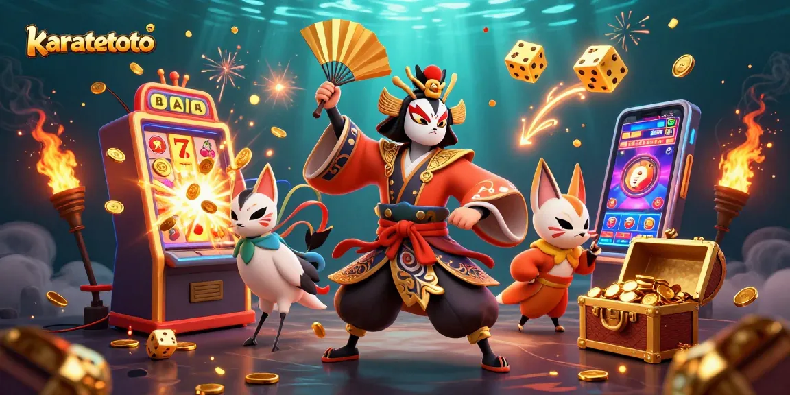 Karatetoto offers an exciting slot gaming experience with vibrant characters and dynamic jackpot features.