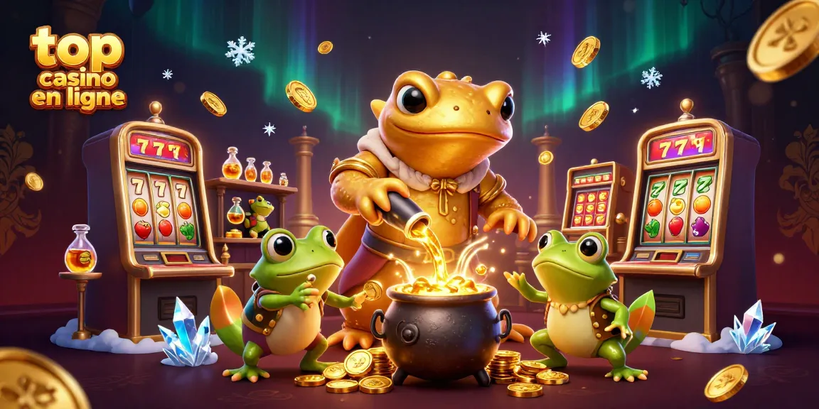 Jouer sur le top casino en ligne avec un alchimiste et des jeux de jackpot éclatants.