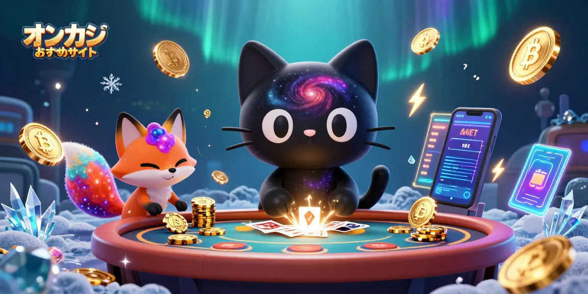 オンカジおすすめサイトを体験し、宇宙のカジノで魅力的なゲームに挑戦しましょう。