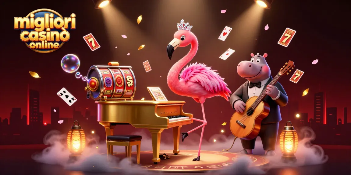I migliori casinò online offrono emozioni uniche con cantanti e musicisti in scena e simboli di gioco
