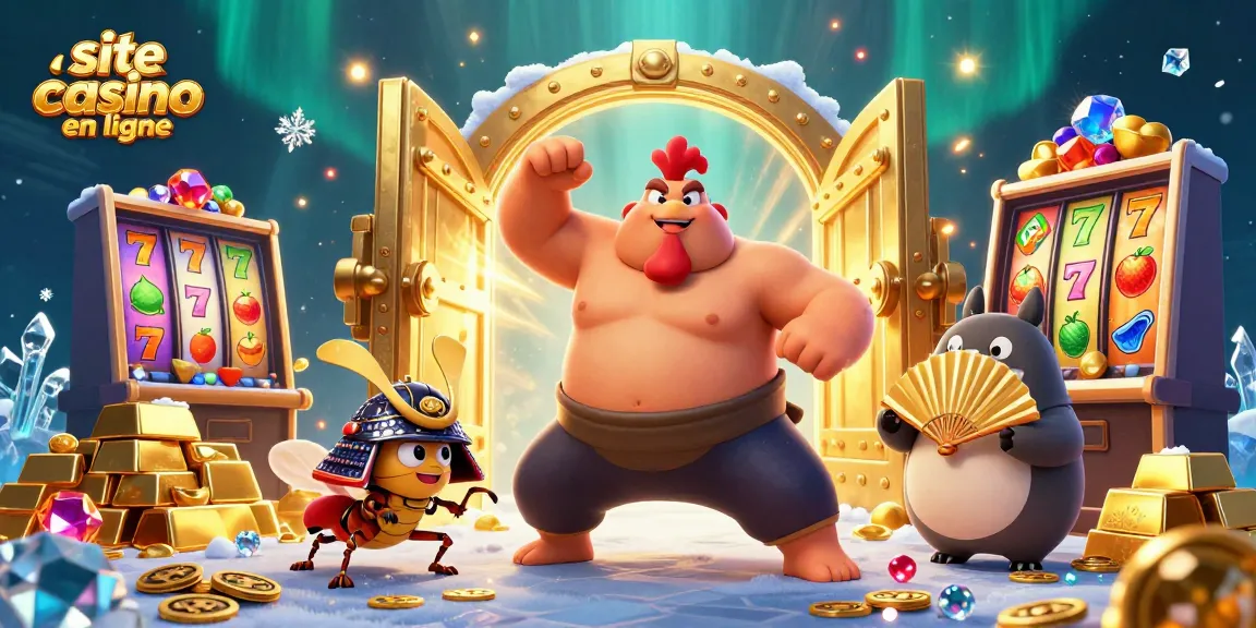 Vivez l'aventure du site casino en ligne avec des héros animés et des trésors scintillants.