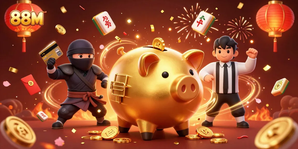 Experience thrilling games with 88M in an exciting casino setting filled with treasures.