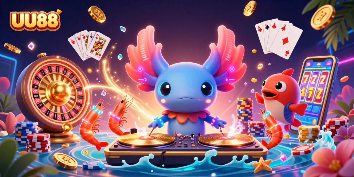 Experience thrilling action at UU88 with vibrant 3D characters and dynamic casino gaming elements.