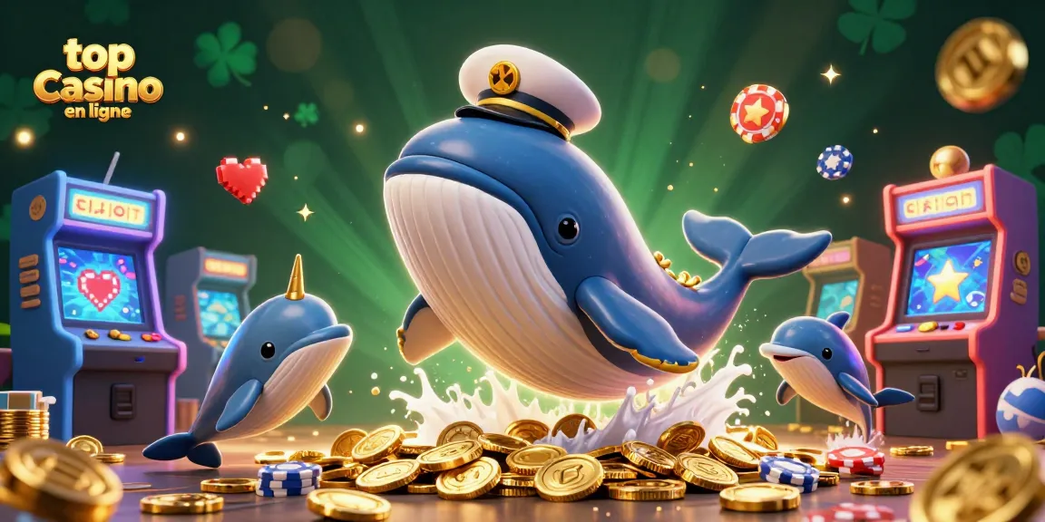 Gagnez gros au top casino en ligne avec une illustration captivante des jeux d'argent.