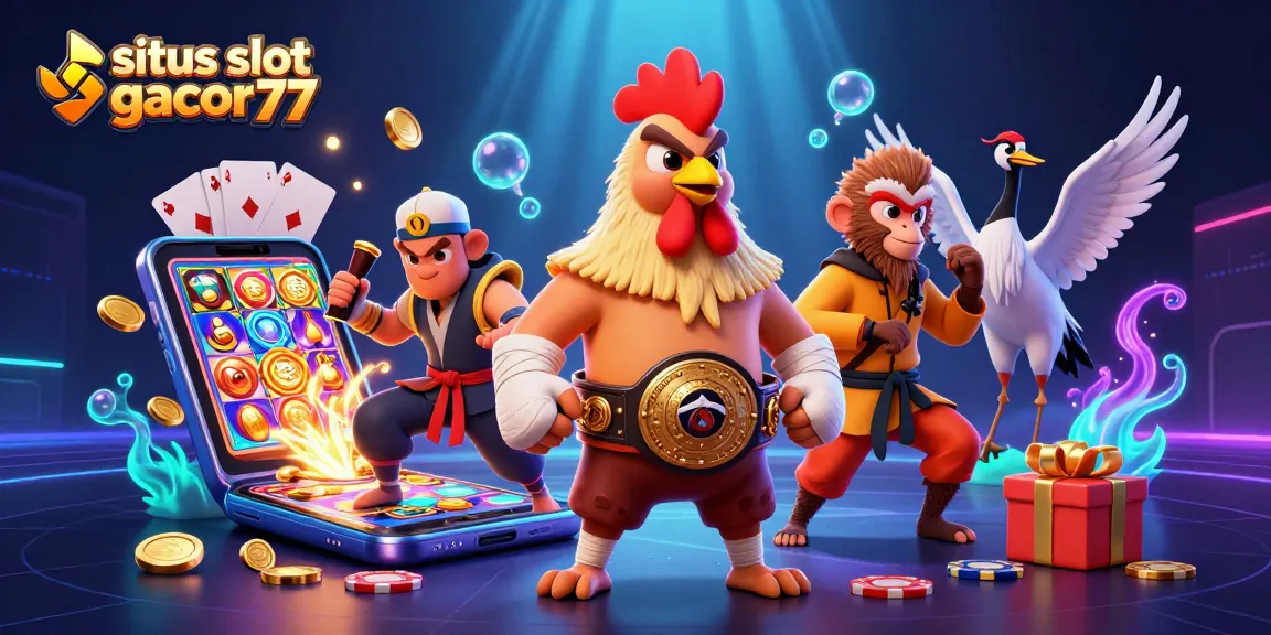 Experience exciting payouts at situs slot gacor77 with vibrant slot games and dynamic action.
