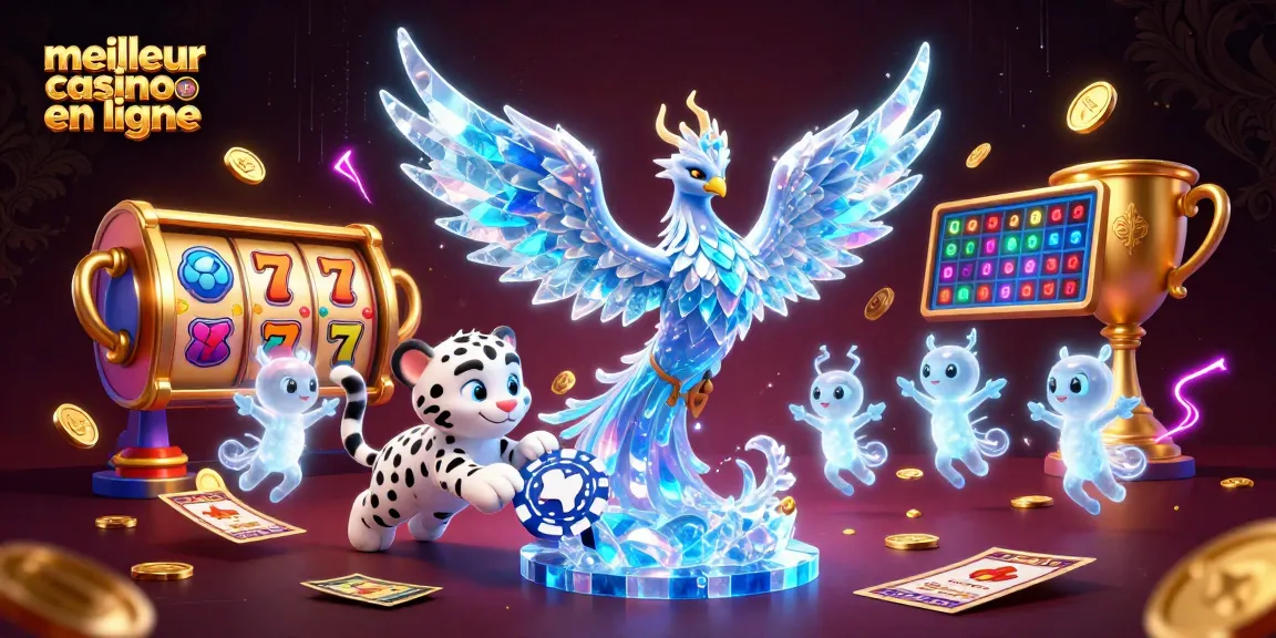 Visualisez le meilleur casino en ligne avec des éléments de casino captivants et dynamiques.