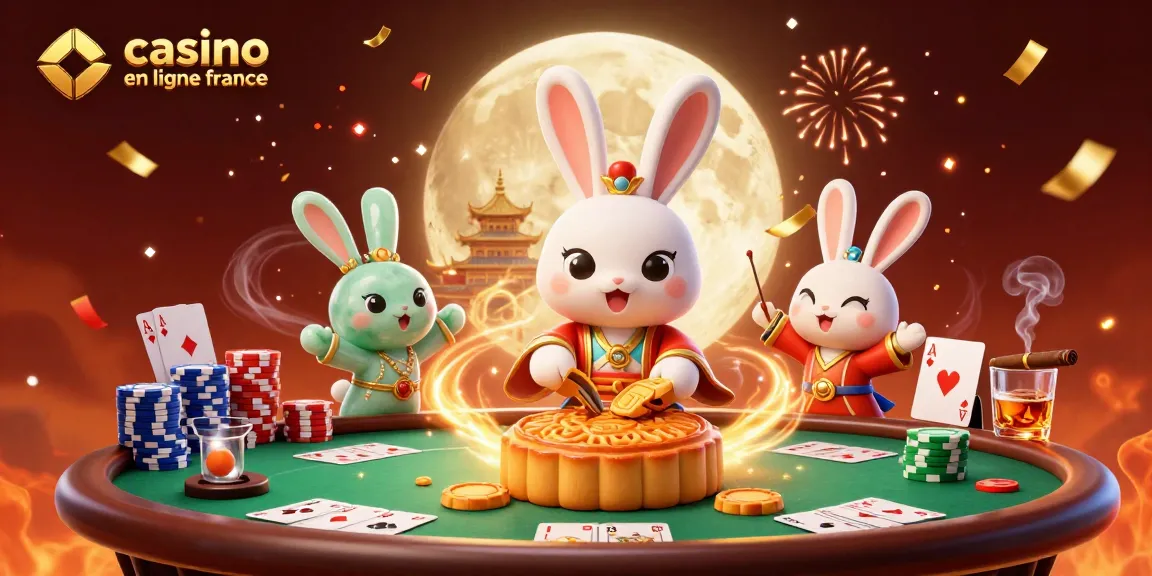 Illustration dynamique avec des personnages de conte en jouant au casino en ligne France.