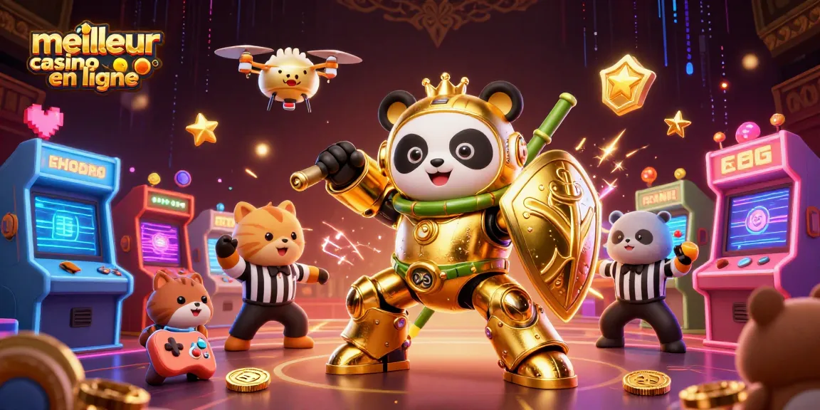 Découvrez mieux le meilleur casino en ligne avec une illustration dynamique et colorée