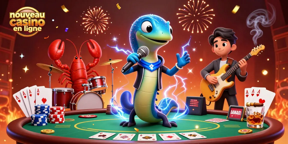 Incroyable scène de casino sous-marin avec l'éprouvette électrique DJ, incarnant l'excitation du nouveau casino en ligne.