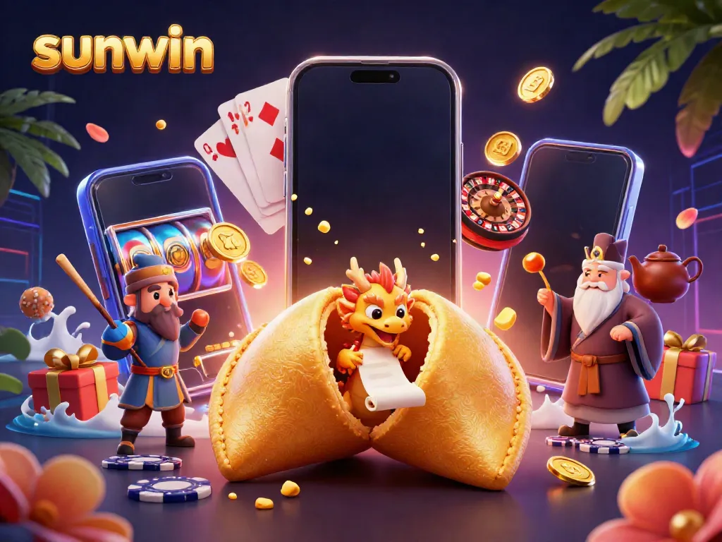 Experience the thrill of sunwin with a colorful slot game exploding coins and magical characters.