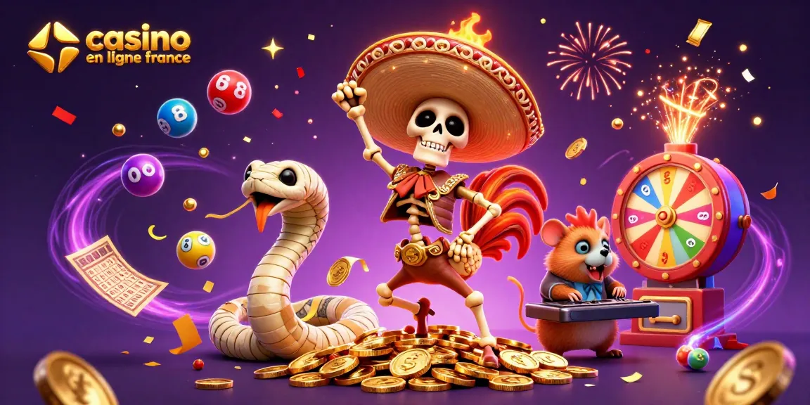 Vibrez avec le casino en ligne France : un mélange festif de jeux et de célébration.