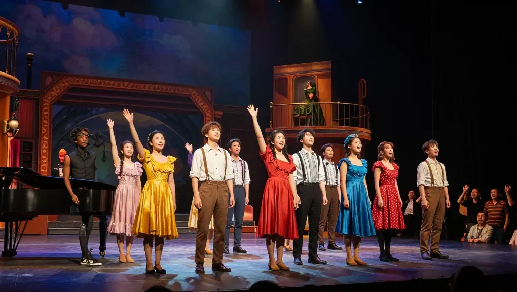 Explore the vibrant world of theatre at ROKOK88 login with a captivating live performance scene.